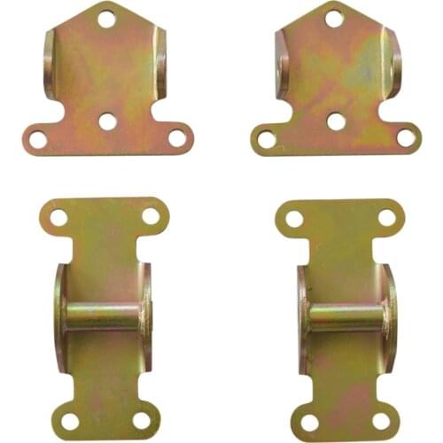 Compatible with Solid Motor Engine Mount Combo SBC For Chevy Frame Mount Rat Rod Hot Street stock