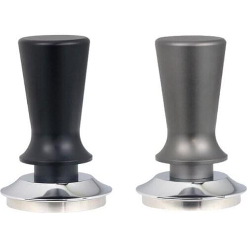 53mm Constant Pressure Calibrated Coffee Espresso Tamper Barista Espresso Flat Base Coffee Bean Press Tamper