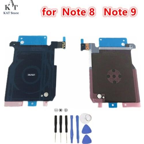 1Pcs Replacement For Samsung Galaxy Note 8 N950 Note 9 N960 NFC Wireless Charging Charge Panel Coil Sticker Flex Cable