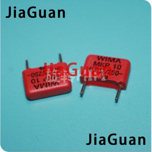 10PCS RED WIMA MKP10 0.018UF 250V p10mm original new MKP-10 183/250V audio 18nf film 183 PCM10 hot sale 0.018uf/250v