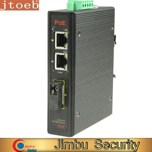 3-port 10/100M Industrial PoE Switch / RJ-45 port supports Auto MDI/MDI-X/Media Converter /IP40 protection classJB-IPS31032PFS-S