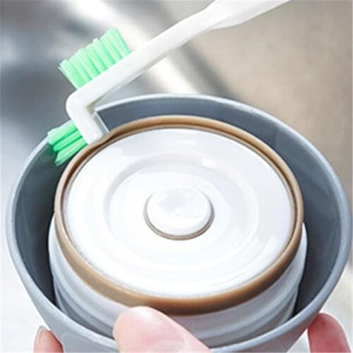 3pcs/set Kettle Bottle Cup Washing Brush Set Bottle Decontamination Wash Cup Brush Set Small Kitchen Long Handle Clean Brush