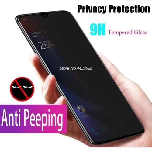 3D 9H Full Cover Privacy Tempered Glass For SAMSUNG Galaxy A9 A8 A7 2018 A9S A8 A9 Star Anti Glare Screen Protector Film Glass