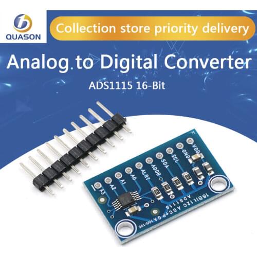 ADS1115 Ultra-Compact 16-Bit Precision Analog-to-Digital Converter ADC Development Board Module