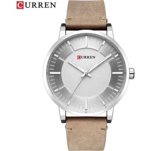 CURREN New Mens Watches Casual Waterproof Analogue Wristwatches Mens Fashion Quartz Watches For Man Clock Relogio Masculino