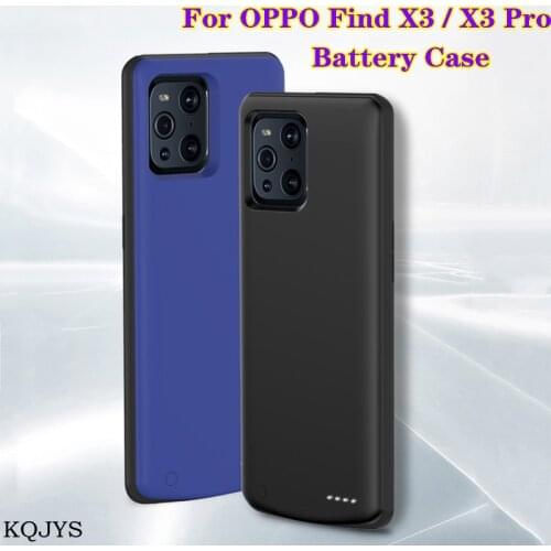 6800mAh Smart Battery Charger Cases For Find X3 Pro External Power Bank Charging Power Case For OPPO Find X3 Battery Case