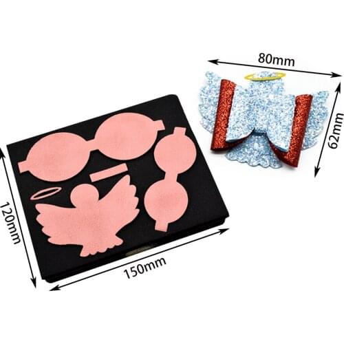 Bow DIY Craft Handmade Card Wood Mold Bowknot Decoration Knife Molds Suitable for Big Shot Machines