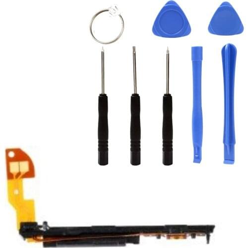 FOR Lg Q6 M700Y Volume Audio Mute Power ON OFF Button Key Flex Cable Repair Kit Gift