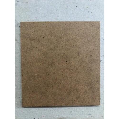 Hobby Wood MDF Can Be Painted Sheet 4mm thickness 14x15 cm 5 Pcs 433305477