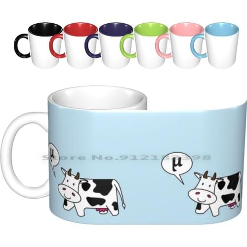 The Cow Goes Mu Ceramic Mugs Coffee Cups Milk Tea Mug Cow Cow Goes Mu Cow Goes Moo Animal Farm Greek Speaking Cow Moo Greek