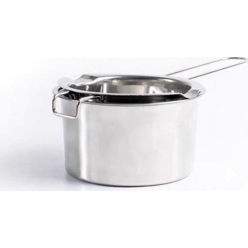 1Set Stainless Steel Double Boiler Pot Elegant Fine Melting Cheese Pot Chocolate Pot Chocolate Melting Pot