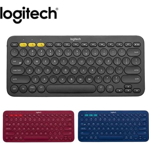 Logitech Original k380 wireless Bluetooth keyboard Android iPhone tablet universal thin Mini silent keyboard k380