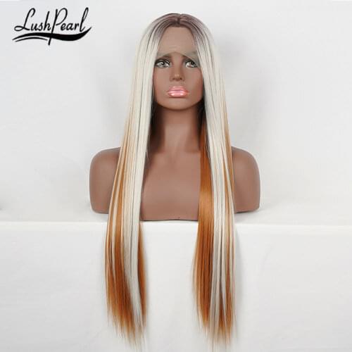 Lush pearl Curly Wigs