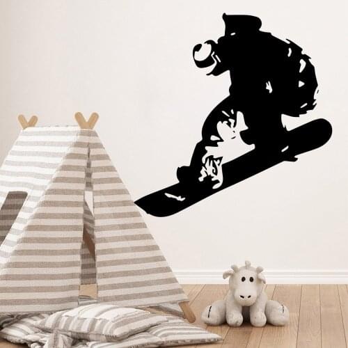 Removable Skate Wall Decals Home Decor Living Room Children Room Vinyl Art Decals