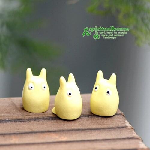 10 pcs Moss Micro Landscape Decoration Resin Technology Ornament Meat Meat Ornaments Miniatures Figurine Garden Decoration