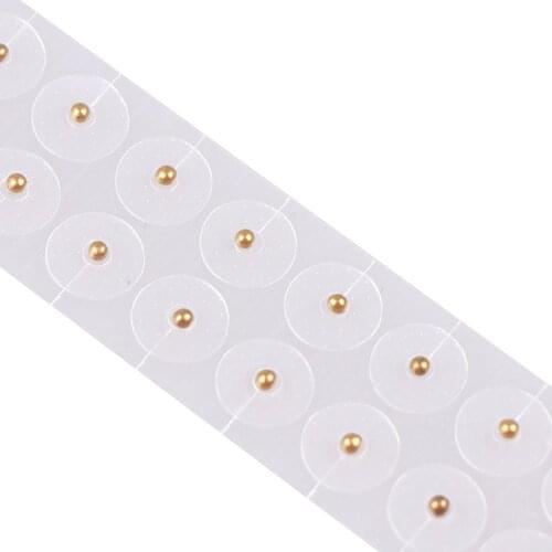 100PC/lot Magnetic Beads Auricular Ear Stickers Massage Ear stickers Clear Ear Point Stickers Ear Pressure Stick Acupuncture