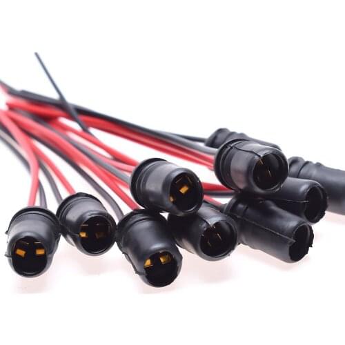 5pcs T10 W5w Car Wedge Light Bulb Socket Light Bulb Socket Lamp Holder Connector For Car Truck Boat Auto Accessories