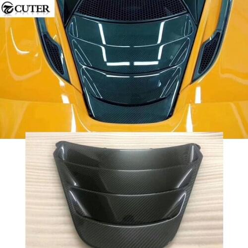 720S Carbon fiber rear engine hood bonnet cover for McLaren 720S car body kit