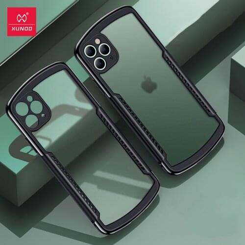 For iPhone 11 Case Shockproof Airbags Powerful Armor Back Cover for iPhone XR for iPhone 11 Pro Max for iPhone XS MAX XUNDD