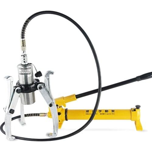 5T with manual pump Split type hydraulic puller with 2-3 claws bearing screw extractor gear bearing rama wheel pulling