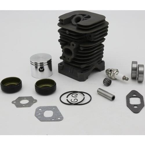 Cylinder Piston Crank Bearing Seal Kit Fit For Jonsered CS2137 CS2138 2035 For Poulan 2375 1950LE 1975 Woodshark 42cc Chainsaw