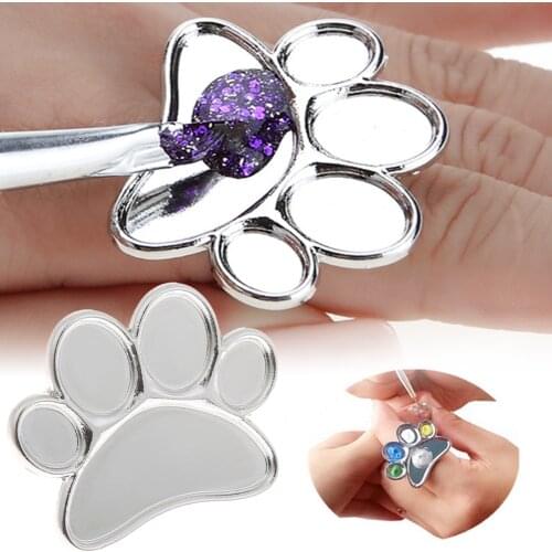 Mini Nail Art Equipment Metal Finger Ring Palette Mixing Acrylic Gel Polish Painting Drawing Color Paint Dish Manicure Tools