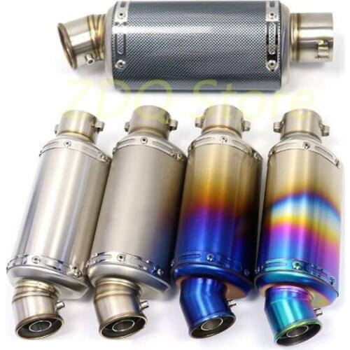 Modified Motorcycle Exhaust Pipe Escape Moto DB Killer Stainless Steel For YZF MT07 TMAX 530 NMAX155 Z900 PCX125 KTM DUKE 390