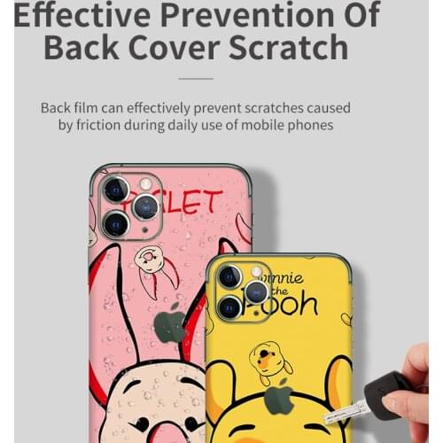 Couple love back sticker Simple mobile phone sticker 3M waterproof mobile phone 6/7/8/8plus/x/xs max/11/11pro max/12/12pro