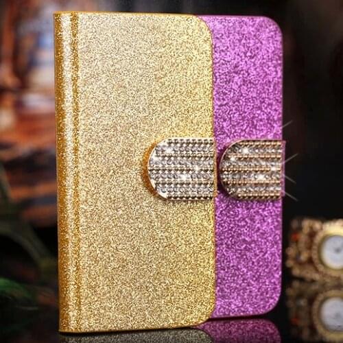 Deluxe Twinkle Diamond PU Leather Case For Samsung Galaxy S10 SM-G973 Coque Cover Forsamsung S10 Case Silicone Stand Card Holder
