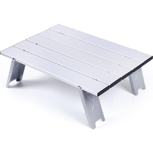 Outdoor Folding Table Beach Camping Backpacking Portable Table with Carry Bag Ultralight Mini Garden Furniture Picnic Desk