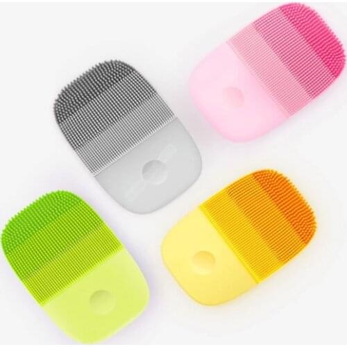 Youpin inFace Electric Deep Facial Cleaning Massage Brush Sonic Face Washing IPX7 Waterproof Silicone Face Cleanser Skin Care