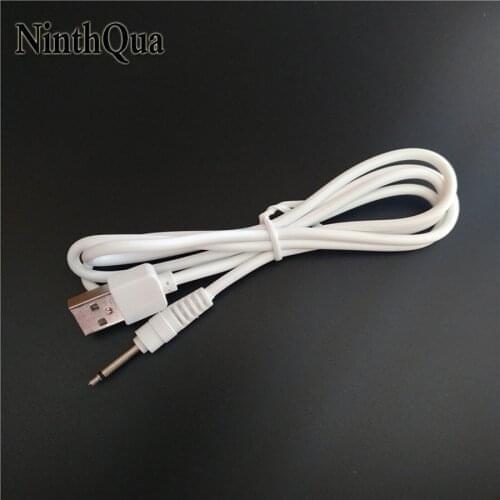 1metre 2.5 USB USB2.5 Mono audio line USB 2.0 to DC 2.5mm x 14.4mm 2A charging line USB Jack Plug Aux Audio cable