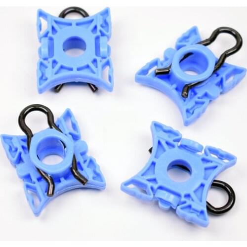 10Pcs Window Lift Sliding Pivot Regulator Clip Fastener 51321938884 For BMW E32 E34 E36 Auto Car Accessory