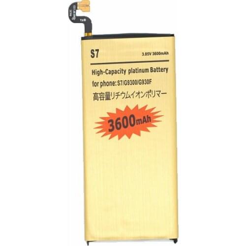 10pcs /lot 3600mAh EB-BG930ABE Replacement Gold Battery For For Samsung Galaxy S7 SM-G930 G930V G930A G930T G930P G930F Batterij