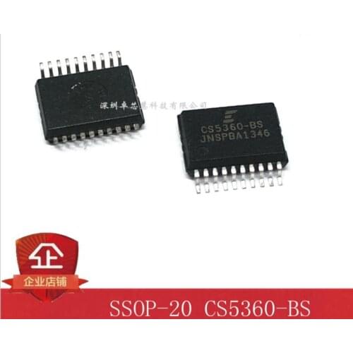 100% New&original CS5360 CS5360-BS CS5360-BSZ SSOP20