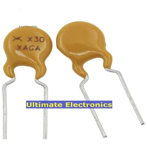 30pcs PTC Resettable fuse RXEF030 72V 0.3A 300MA
