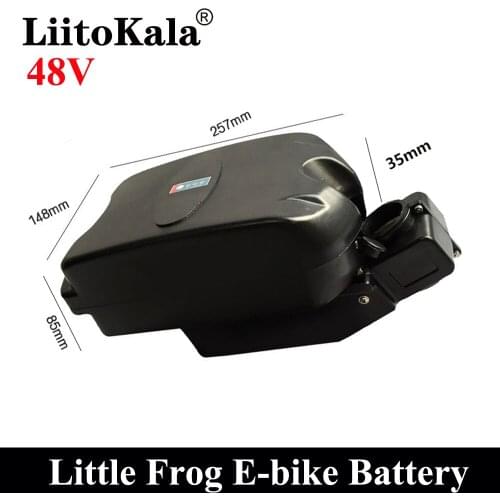 E-Bike Battery 48V 20Ah 15Ah 12Ah Frogs batteries for Bafang 250w 350w 500w 750w Ebike kit folding bike/city bike/mountain bike