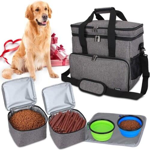 Pet Travel Storage Bag Portable Car Dog Bag Cat Bag One-Shoulder Portable Pet Bag Out Travel Accessories Dog Carrier Bags