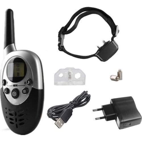 Electric Dog Collar 1000M Remote Dog Training Collar With Vibration Beep Shock Collars For 1/2 Dog Training Pet with LCD Display