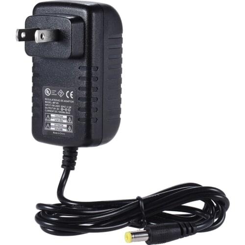 Guitar Effect Power Supply Adapter 9V DC 5 Way Daisy Chain Chord Cable Negative Inside Positive Outside Guitar Accessories