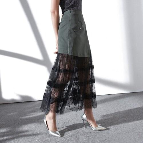 JANELUXURY Women's Pleated Skirts