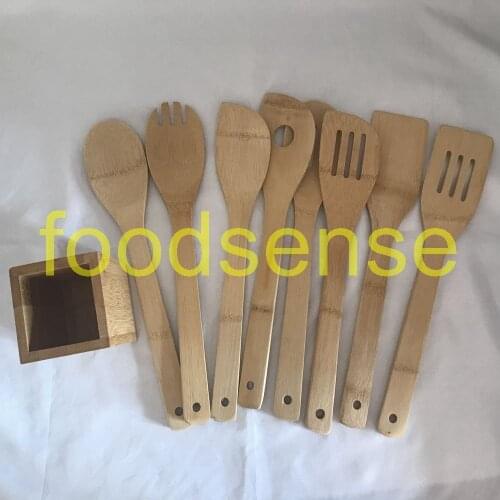 Cooking utensil Kitchen utensil Bamboo utensil kit with box