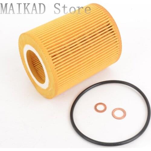 Engine oil filter M52 for BMW E39 E60 E61 520i 523i 525i 530i 525d 535d 540i 545i 550i M5 525Li 535Li 11427512300