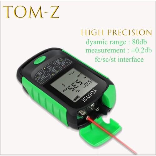VFL Mini 4in1 Multifunction Fiber Optical Power Meter 5KM 15KM 30 KM Visual Fault Locator Network Cable Laser Test Tools Teste