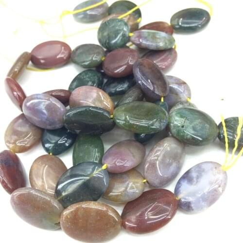Natural Indian carnelian onyx stone agat loose beads 10*14mm 13*18mm oval shape wholesale price women jewelry 15inch B330