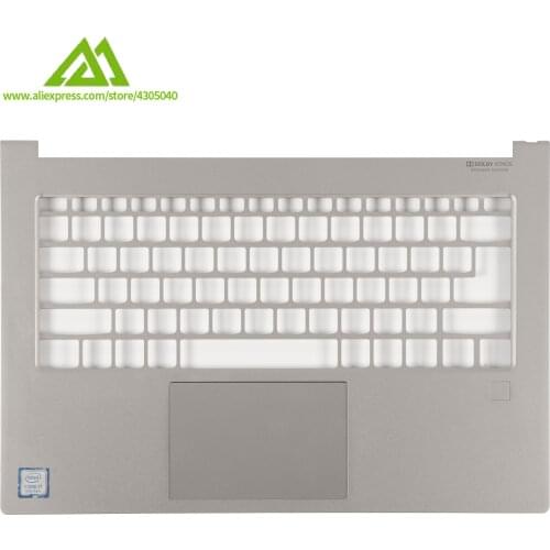 New Original For Lenovo Yoga C930 C930-13IKB Yoga 7Pro Palmrest With Touchpad Upper Case Keyboard Bezel Silver AM18S000310
