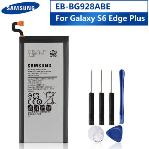 Original Replacement Phone Battery EB-BG928ABE For Samsung GALAXY S6 edge Plus G9280 G928P G928F G928V EB-BG928ABA 3000mAh