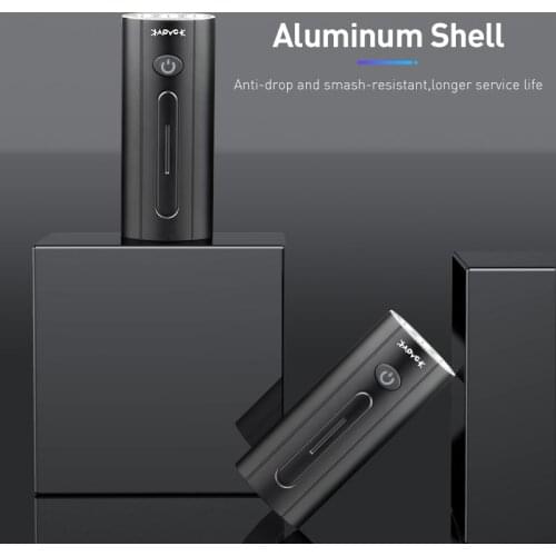 Kapvoe MTB Front Bike Light USB Charging LED Lamp Safety Headlight Ultralight Bicycle Handlebar Accessories Bike Light Headlight