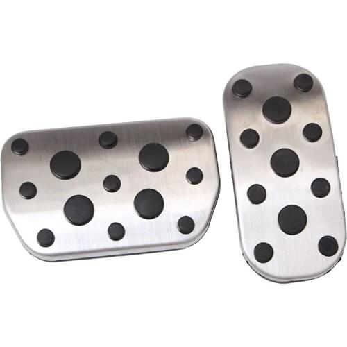 Accelerator Brake Anti Skid Pedal Cover AT For Toyota C-HR CHR IZOA 2016 2017 2018 Corolla 2019 Car Styling Accessories 2pcs/Set