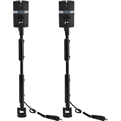 3pcs Dimmable Adjustable Flash Hard Rod Wiggler Fishing Alarm Assembly 7 Colors Indicator Rocker Swinger Fishing Products